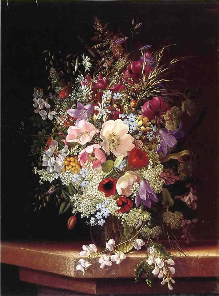 Adelheid Dietrich Still Life with Flowers